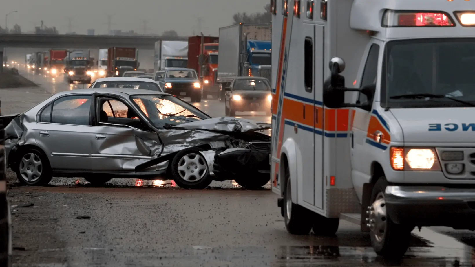 Collisions involving a Police Car, Firetruck or Ambulance