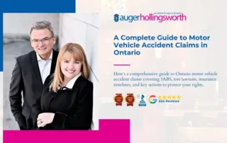 comprehensive guide to motor vehicle accident claims in ontario