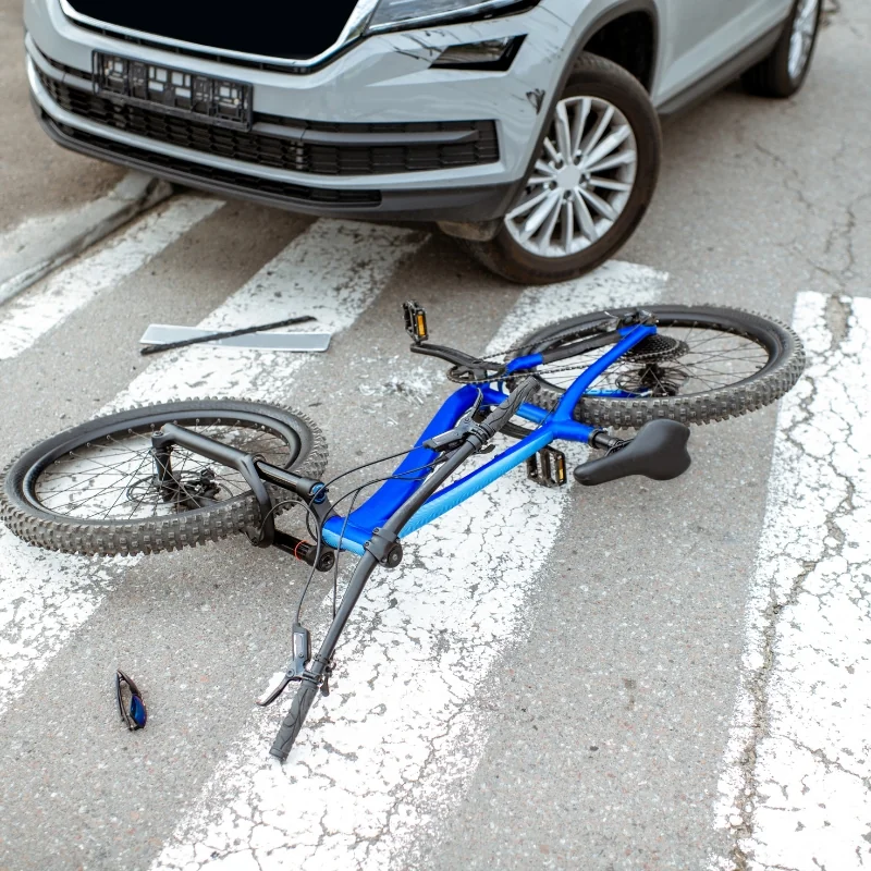 Bicycle And Motor Vehicle Collision Square