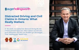 distracted driving in civil injury claims