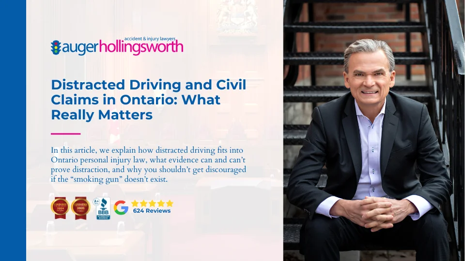 distracted driving in civil injury claims