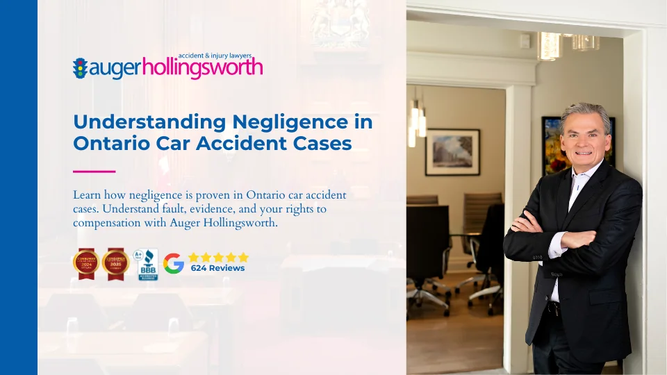 negligence in ontario car accidents