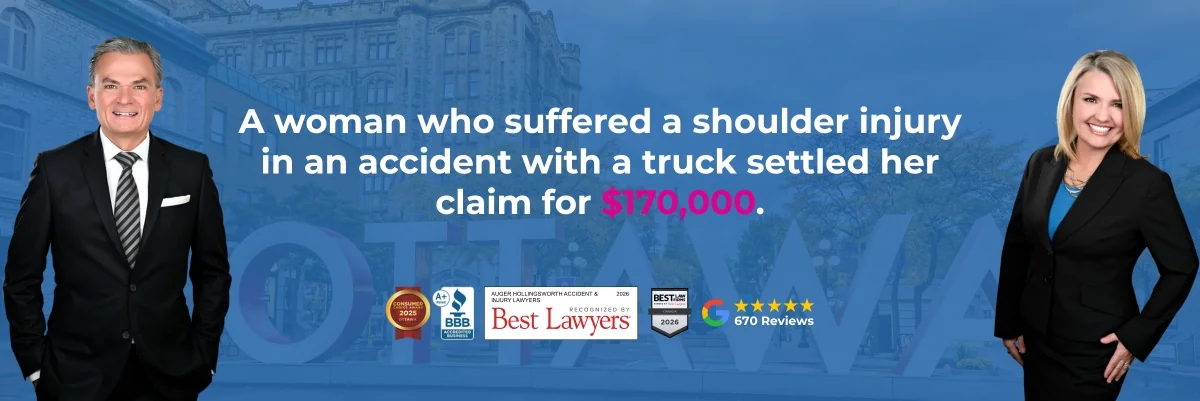 shoulder injury truck accident settlement