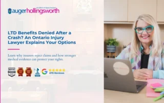 denied LTD benefits after a car crash in Ontario