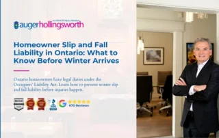 homeowner slip and fall liability