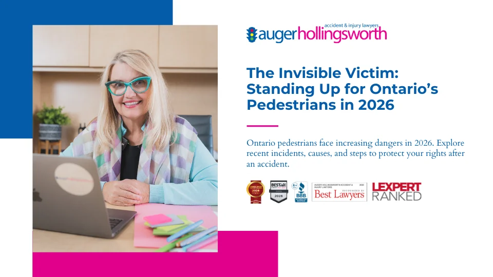 rising pedestrian accidents in ontario 2026