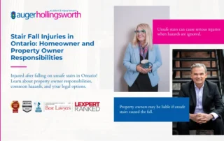 stair fall injuries in ontario
