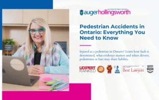 pedestrian accidents in ontario what you need to know
