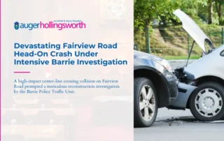 head on collision fairview road barrie