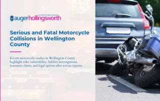 serious and fatal motorcycle collisions wellington county